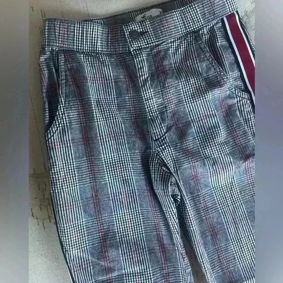 Hollister Plaid Band Stripe Pants XS - Picture 4 of 11